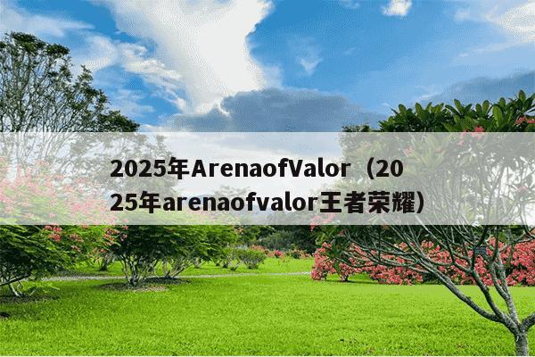 2025年ArenaofValor(2025年arenaofvalor王者荣耀)