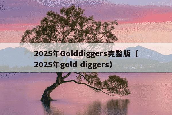 2025年Golddiggers完整版(2025年gold diggers)