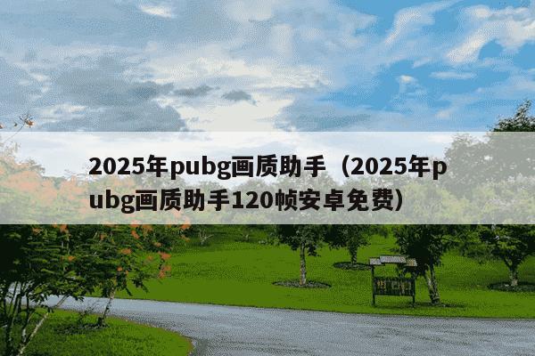 2025年pubg画质助手(2025年pubg画质助手120帧安卓免费)