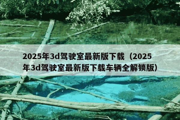 2025年3d驾驶室最新版下载（2025年3d驾驶室最新版下载车辆全解锁版）