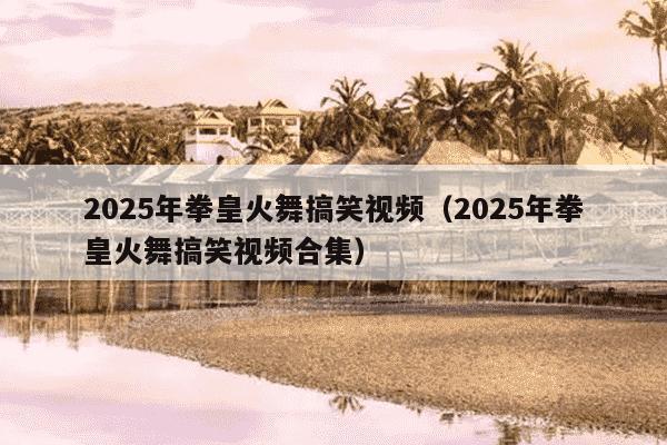 2025年拳皇火舞搞笑视频（2025年拳皇火舞搞笑视频合集）