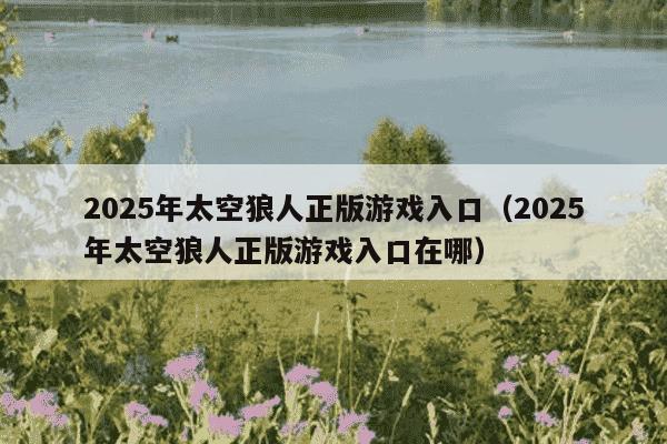 2025年太空狼人正版游戏入口(2025年太空狼人正版游戏入口在哪)