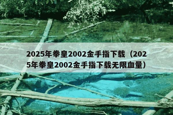 2025年拳皇2002金手指下载（2025年拳皇2002金手指下载无限血量）