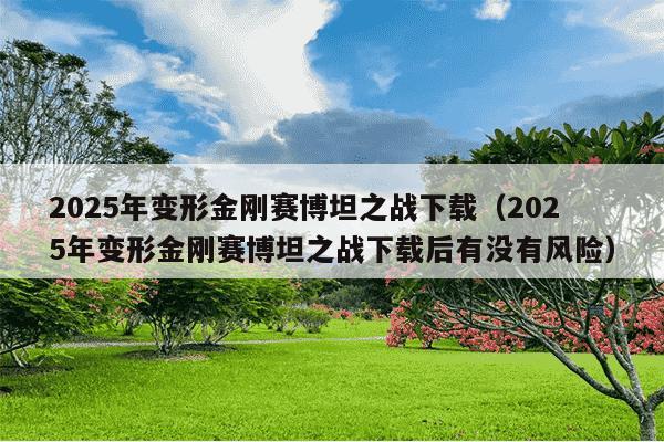 2025年变形金刚赛博坦之战下载（2025年变形金刚赛博坦之战下载后有没有风险）
