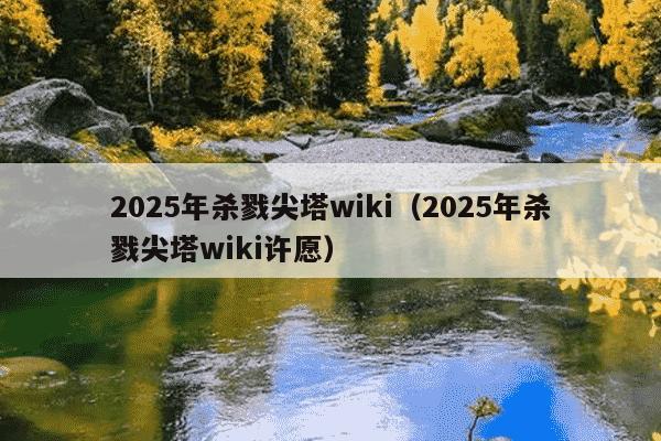 2025年杀戮尖塔wiki（2025年杀戮尖塔wiki许愿）