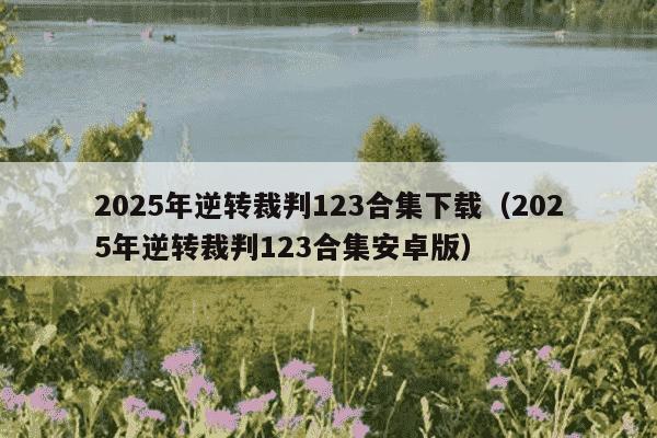 2025年逆转裁判123合集下载（2025年逆转裁判123合集安卓版）