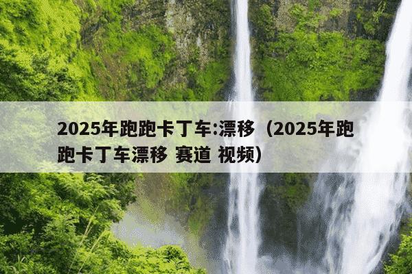 2025年跑跑卡丁车:漂移(2025年跑跑卡丁车漂移 赛道 视频)