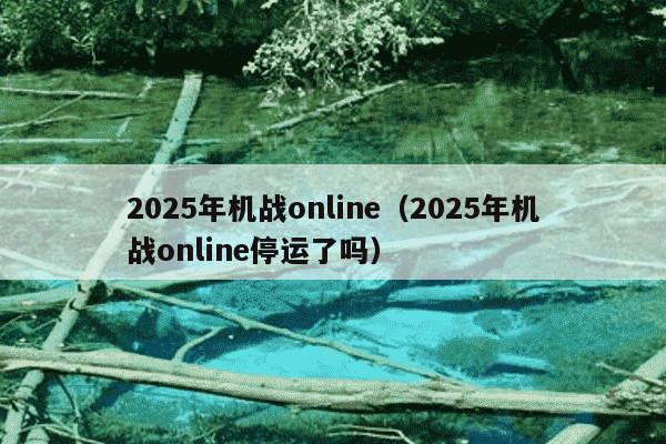 2025年机战online（2025年机战online停运了吗）