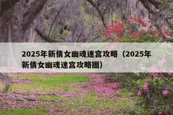 2025年新倩女幽魂迷宫攻略（2025年新倩女幽魂迷宫攻略图）