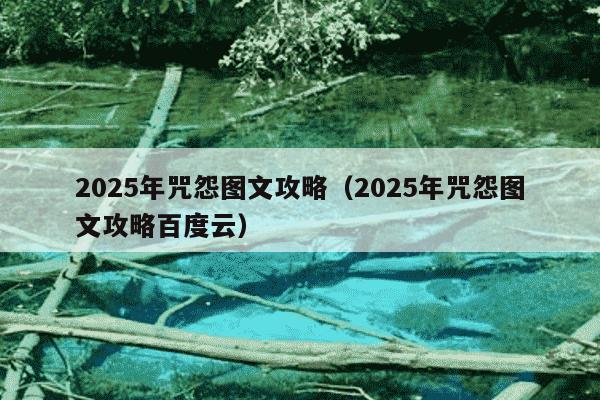 2025年咒怨图文攻略(2025年咒怨图文攻略百度云)