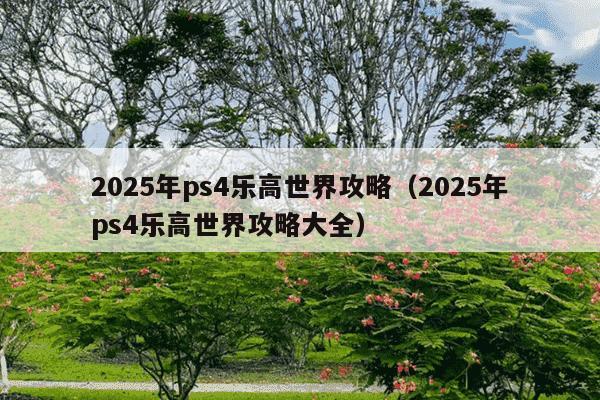 2025年ps4乐高世界攻略(2025年ps4乐高世界攻略大全)
