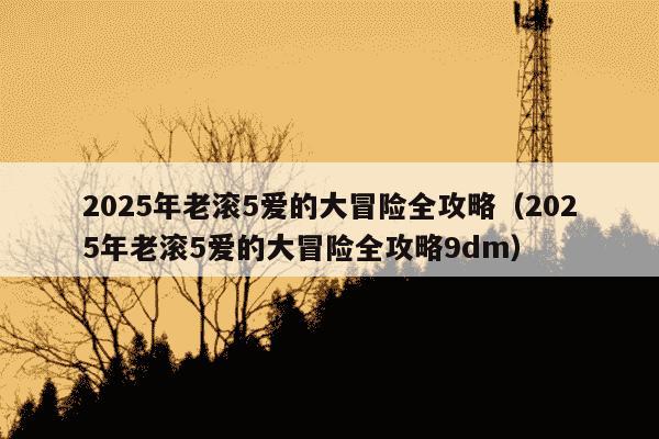 2025年老滚5爱的大冒险全攻略（2025年老滚5爱的大冒险全攻略9dm）