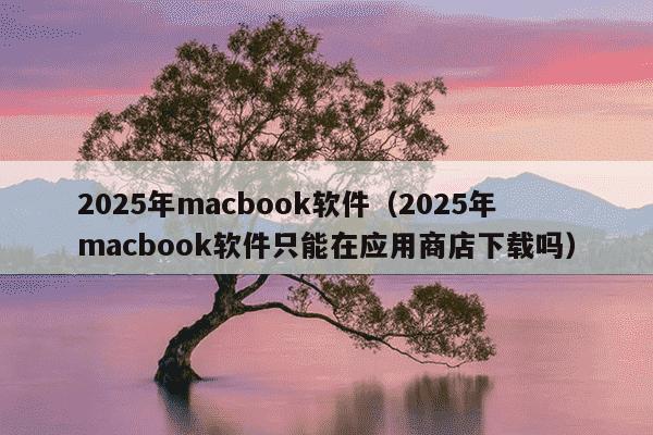 2025年macbook软件（2025年macbook软件只能在应用商店下载吗）