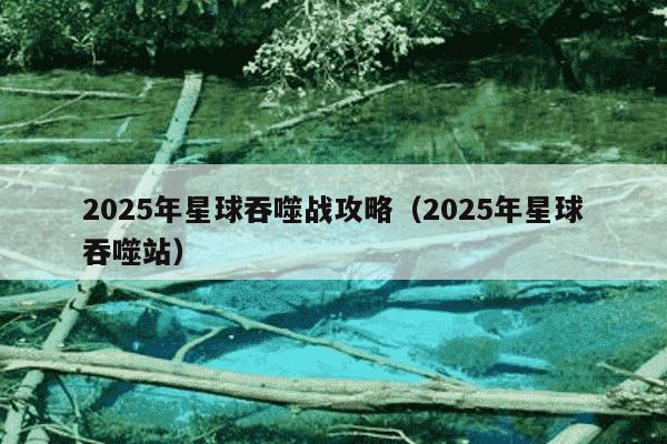 2025年星球吞噬战攻略(2025年星球吞噬站)