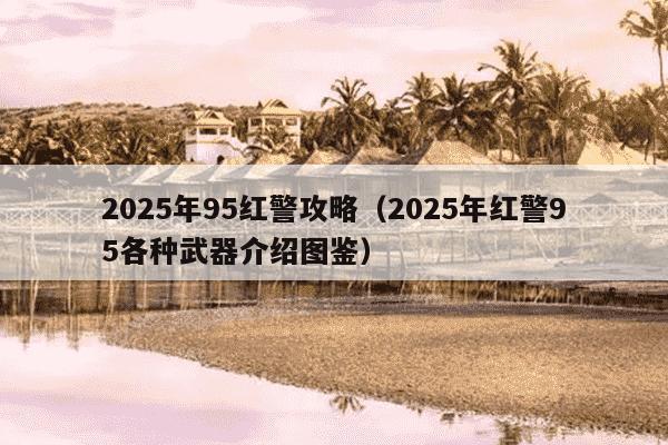 2025年95红警攻略（2025年红警95各种武器介绍图鉴）