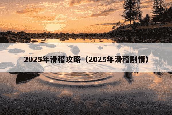 2025年滑稽攻略(2025年滑稽剧情)