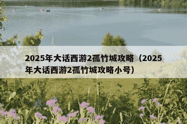 2025年大话西游2孤竹城攻略（2025年大话西游2孤竹城攻略小号）