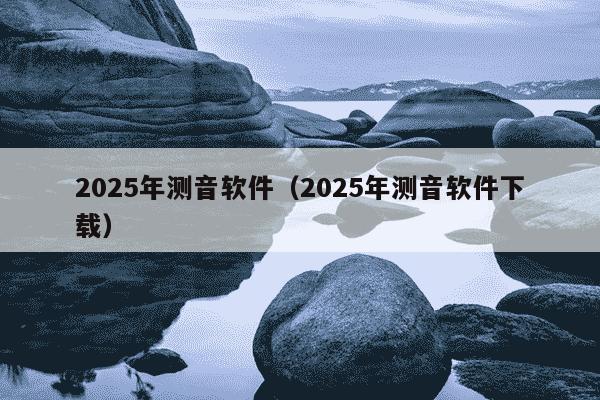 2025年测音软件(2025年测音软件下载)