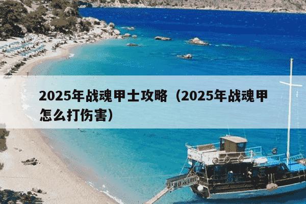 2025年战魂甲士攻略（2025年战魂甲怎么打伤害）