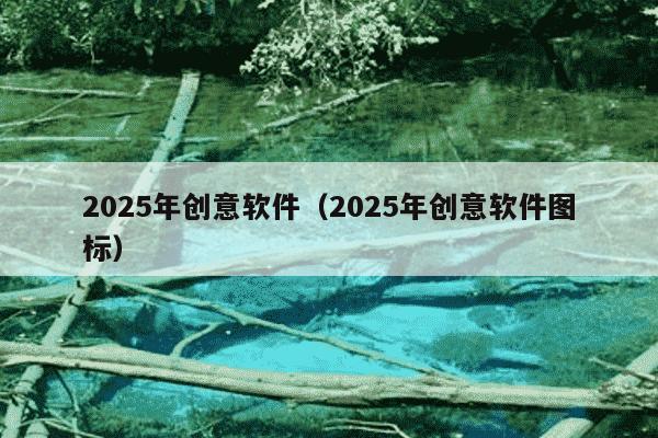 2025年创意软件（2025年创意软件图标）