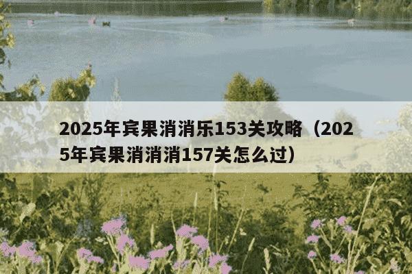 2025年宾果消消乐153关攻略(2025年宾果消消消157关怎么过)