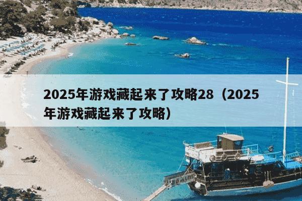 2025年游戏藏起来了攻略28(2025年游戏藏起来了攻略)