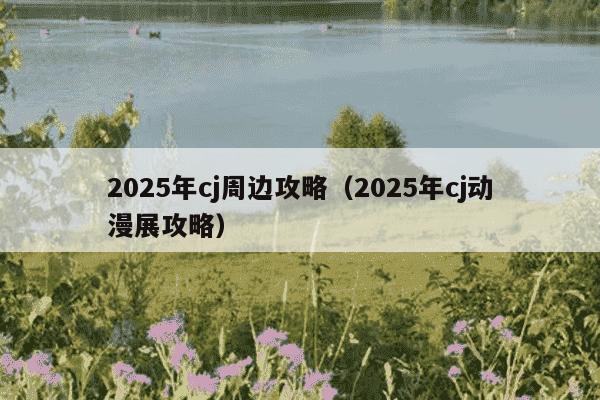 2025年cj周边攻略（2025年cj动漫展攻略）