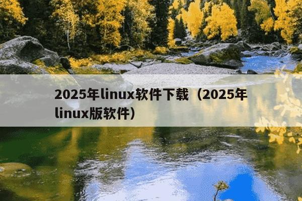 2025年linux软件下载（2025年linux版软件）