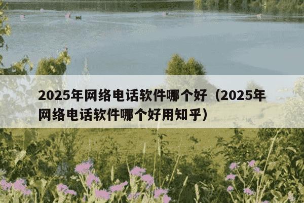 2025年网络电话软件哪个好（2025年网络电话软件哪个好用知乎）