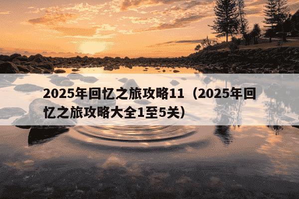 2025年回忆之旅攻略11（2025年回忆之旅攻略大全1至5关）